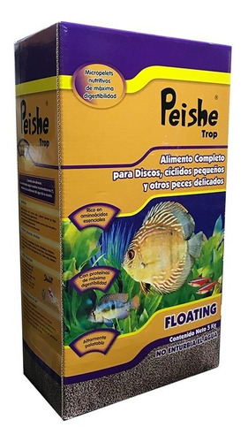 Alimento Peishe Tropical 5kg Granulado Peces Tropicales