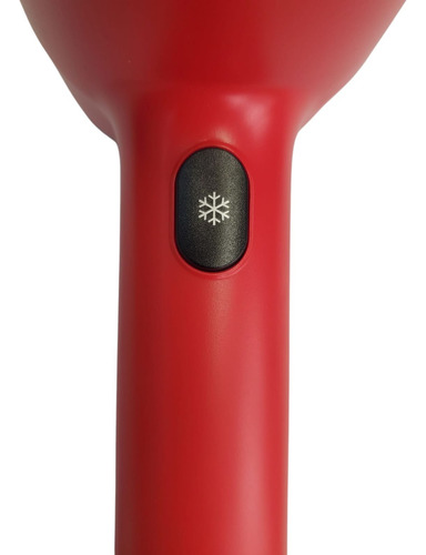 Combo Revlon Secadora 1875 W Y Tenaza Rizador Tourmalina Rojo