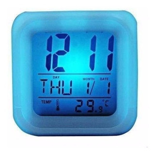 Trevi 0SL386004 Digital Alarm Clock Azul Digital Alarm Clock, Azul, De plástico, F,°C, Alemán, Holandés, Inglés, Español, Francés, Húngaro, Italiano, Esloveno, LCD Despertador 