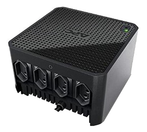 Imagem 2 de 2 de Estabilizador de tensão APC Microsol CUBIC500-BR 500VA entrada e saída de 115V preto