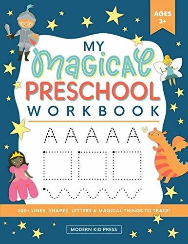Book : My Magical Preschool Workbook Letter Tracing |...
