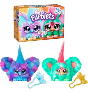 Furby Furblets Paquete De 2 Mini Friends Mas De 45 Sonidos