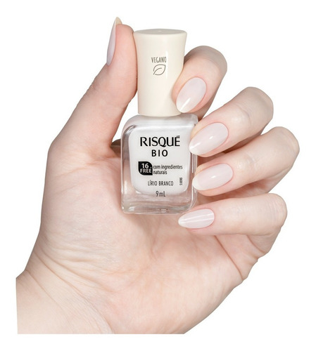 Imagen 5 de 5 de Esmalte De Uñas Risque Bio 9 Ml