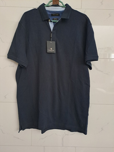 Playera Tipo Polo Massimo Dutti L Axila56cm, Hombro 47cm