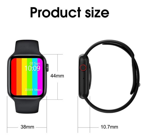 Imagen 8 de 10 de Reloj Smartwatch W26 Serie 6 / Alfashop