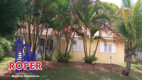Imagem 1 de 15 de Linda Chácara De 1.500 M² Com Piscina À Venda No Condomínio Fechado Portal Do Éden, Itu. - Ch00976 - 69445901