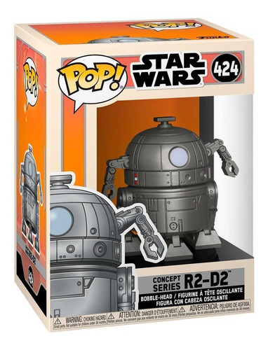 Funko Pop R2-d2 (424) - Star Wars Concept Series - Gw041