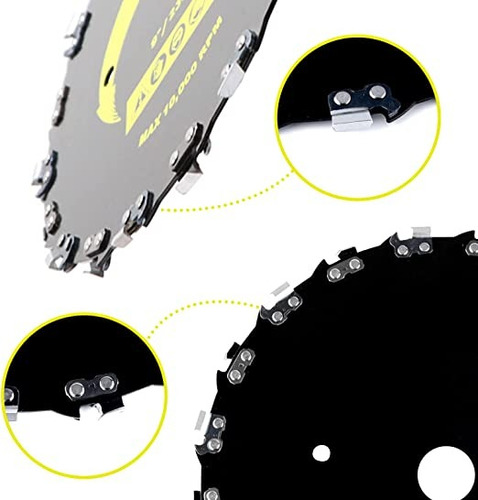 Lamina Disco Com 20 Dente Motoserra Para Roçadeira Universal