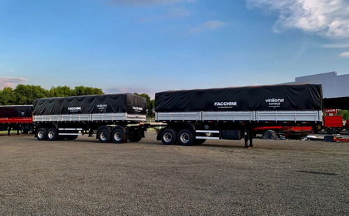 Carreta Rodotrem Graneleiro Facchini Novo Com Pneus