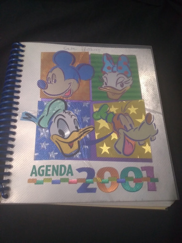 Agenda Mickey Y Sus Amigos Usada