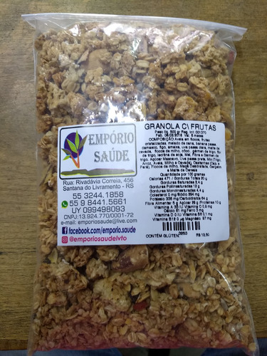 Granola Con Frutas 500 Gr