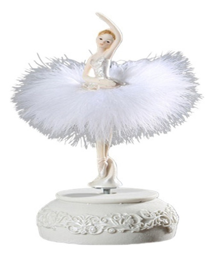 Caja De Música Pink Ballerina Girl Swan Lake California