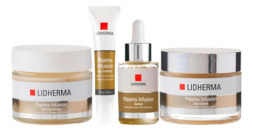 Kit X4 Rutina Día Y Noche Plasma Infusión Lidherma Momento De Aplicación Día/noche Tipo De Piel Todo Tipo De Piel