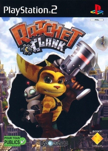 Ratchet Clank Original Ps2 - Versão Japonesa (disco)
