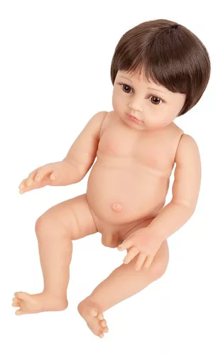 48cm full silicone reborn baby dolls boy girl bebe reborn menino