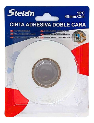 Cinta Doble Contacto 48mm X 2 Metros Cinta Doble Faz Espuma