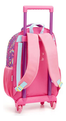 Mochila Carrinho Magic Unicorn Lilas