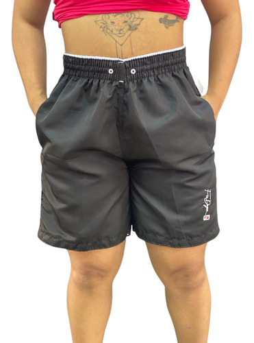 Kit 3 Short Masculino Mauricinho Academia Praia Com 3 Bolsos