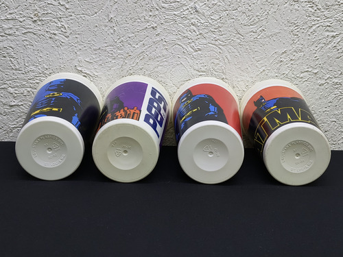 Pepsi-vasos Vintage Batman 4-pack Retro 90's Original (Usado)