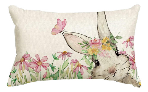 Fundas De Almohada Lumbar De Pascua M Pillowcase 11,81 X 16,