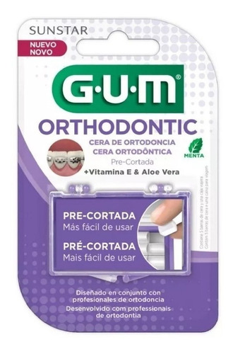 Gum Cera Ortodoncia Menta 724