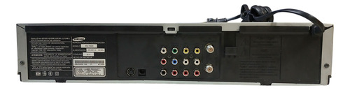 Reproductor Dvd Y Videograbadora Samsung Dvd-v5600 Combo Plateado
