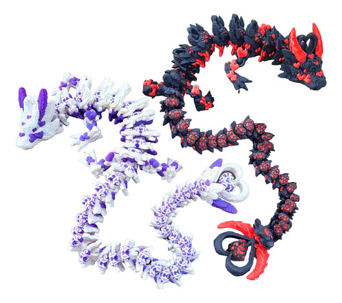 Heart Dragon Articulado X2 Archivos Para Impresión 3d