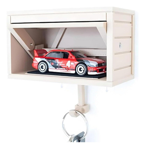Llavero De Garaje Para Coche Con Puerta Que Se Abre, Diverti