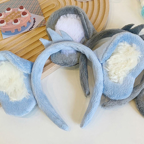 (gy) Diadema De Felpa Con Orejas De Koala, Diadema Esponjosa