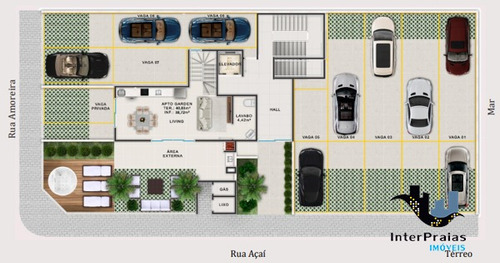 Imagem 4 de 11 de Apartamento Padrão Com 3 Quartos No Bellmare - 841977-v