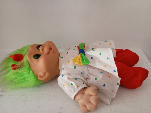 Muñeca Troll Con Ropa Original M.t. Vintage 1992 35cm (Usado)