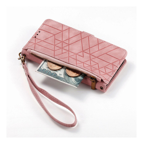 Funda Tipo Cartera De Piel Sintética Para Samsung Galaxy A03s 164/a03 166/f04, Con Ranura Para Tarjetas, Antivibración