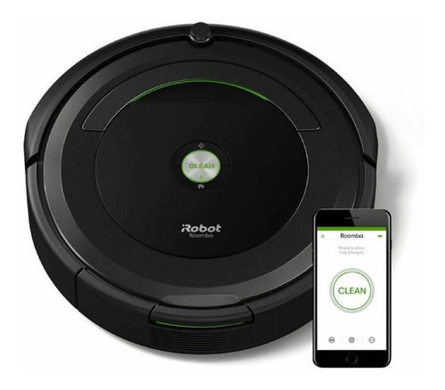 Aspiradora robot iRobot 600 Roomba 675 negra 120V/240V