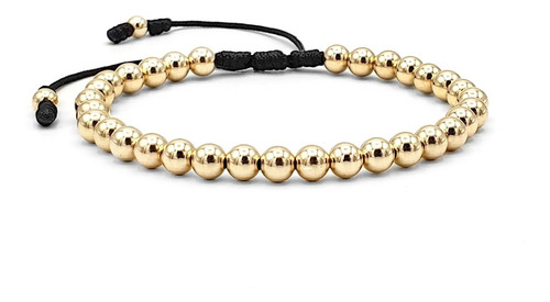 Pulsera Oro Laminado 18k Balines 5mm Iconic Store