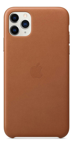 Funda De Cuero De Apple (para iPhone 11 Pro Max) - Marrón Si