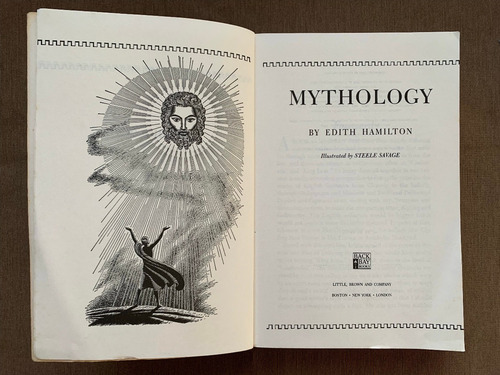 Edith Hamilton : Mythology ( Libro En Inglés ) (Usado)