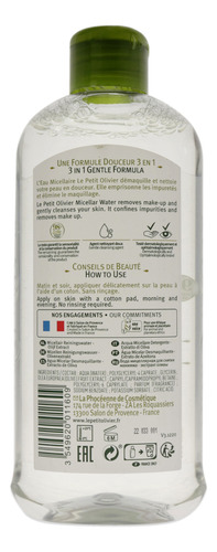 Agua Micelar Limpiadora Le Petit Olivier Para Mujer 400ml