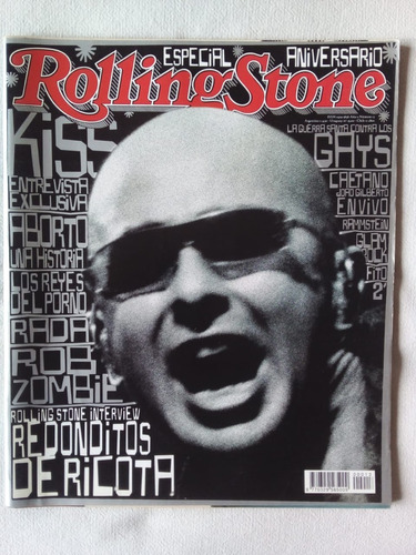 Revista Rolling Stone Aniversario 1999 Indio Solari + Cd