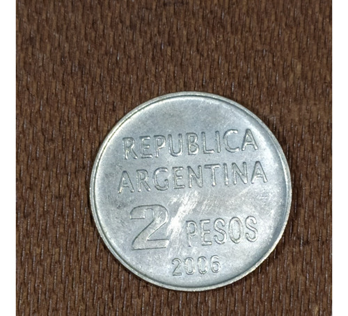 Moneda 2 Pesos Derechos Humanos Homenaje Madres Año 2000