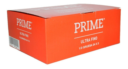 Preservativos Prime Ultra Fino 24 Cajas de 3 Unidades