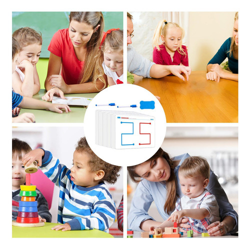 Y1 Juego Cartas Entrenamiento Cerebral Para Niños Juego D