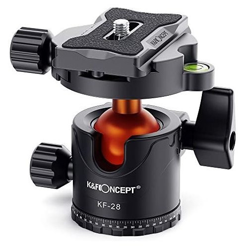Trípode K&f Concept Professional Con Cabeza Esférica De Meta