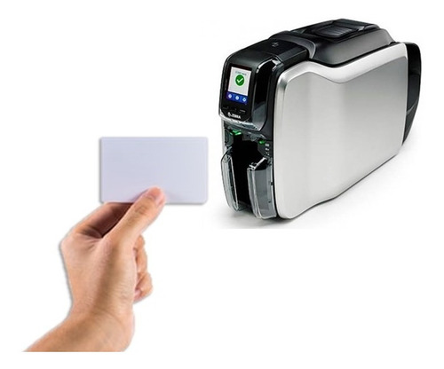 Imagen 6 de 7 de Ribbon Para Impresora De Tarjetas Zc300 Zebra Ymcko 300 Imag