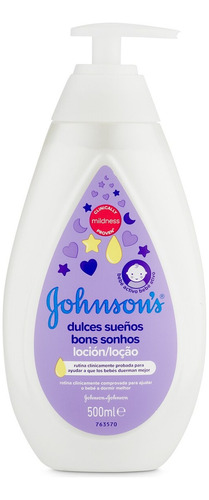 Crema Líquida / Loción Johnson's Dulces Sueños 500ml