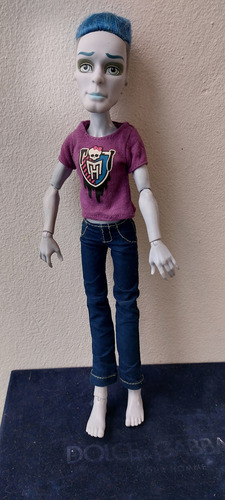 Muñeca Monster High Varón Slo Mo Mortavitch 2013 (Usado)