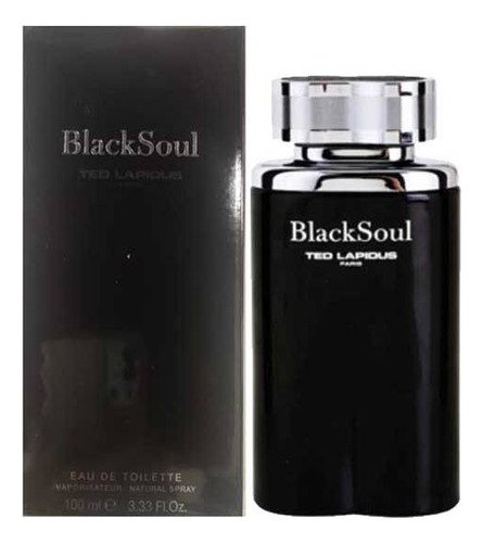 Lapidus Blacksoul 100ml Edt Para Hombre