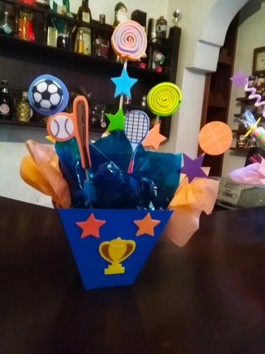 Cotillón Arreglo Día Del Niño Fiesta Caja Bebe