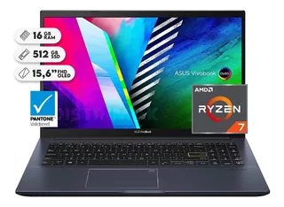 Laptop Asus Vivobook Ryzen 7 16gb 512gb Oled 15,6 Fhd