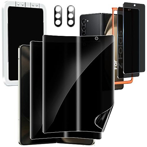 2x Protector Antiespia Pantalla Y Camara Samsung Z Fold 5