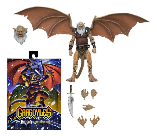 Boneco Gargoyles Action Figure Gargulas Neca Hudson Disney